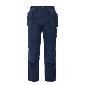 Projob Mens Reinforced Cargo Pants / Navy